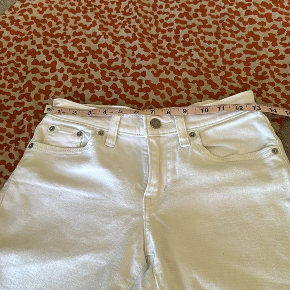 MID LENGTH WOMEN'S SHORTS white size 26 - Picture 16 of 16